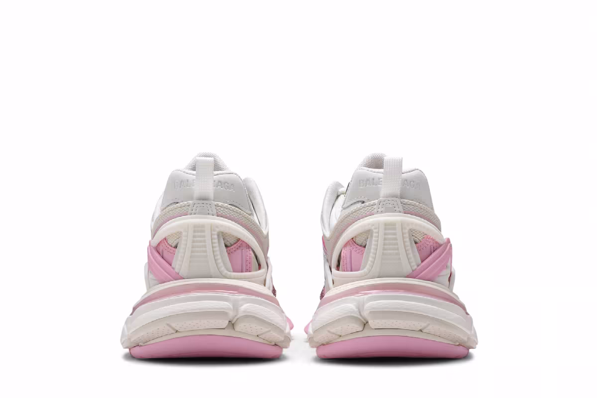 Balenciaga Women's Track.2 Sneaker Pink Beige, view 7
