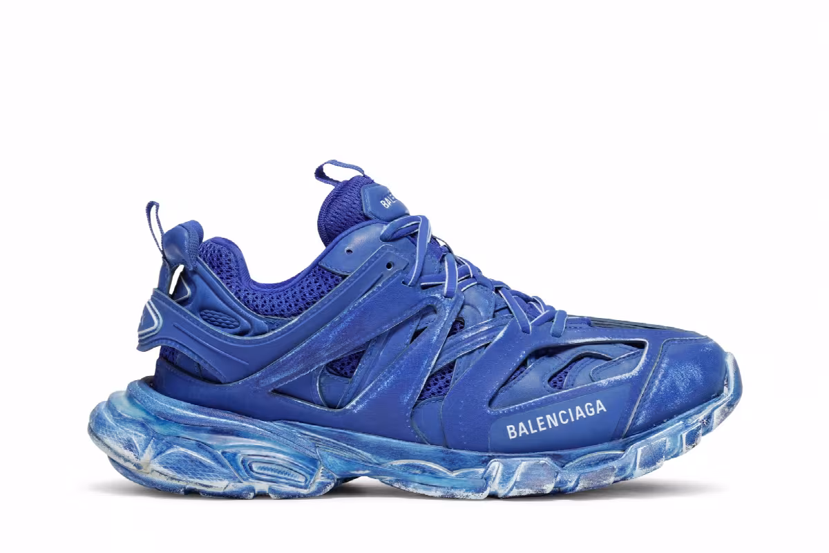Balenciaga Track Sneaker Faded Blue, view 2