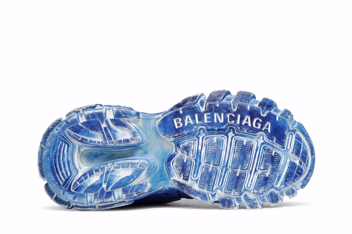 Balenciaga Track Sneaker Faded Blue, view 5