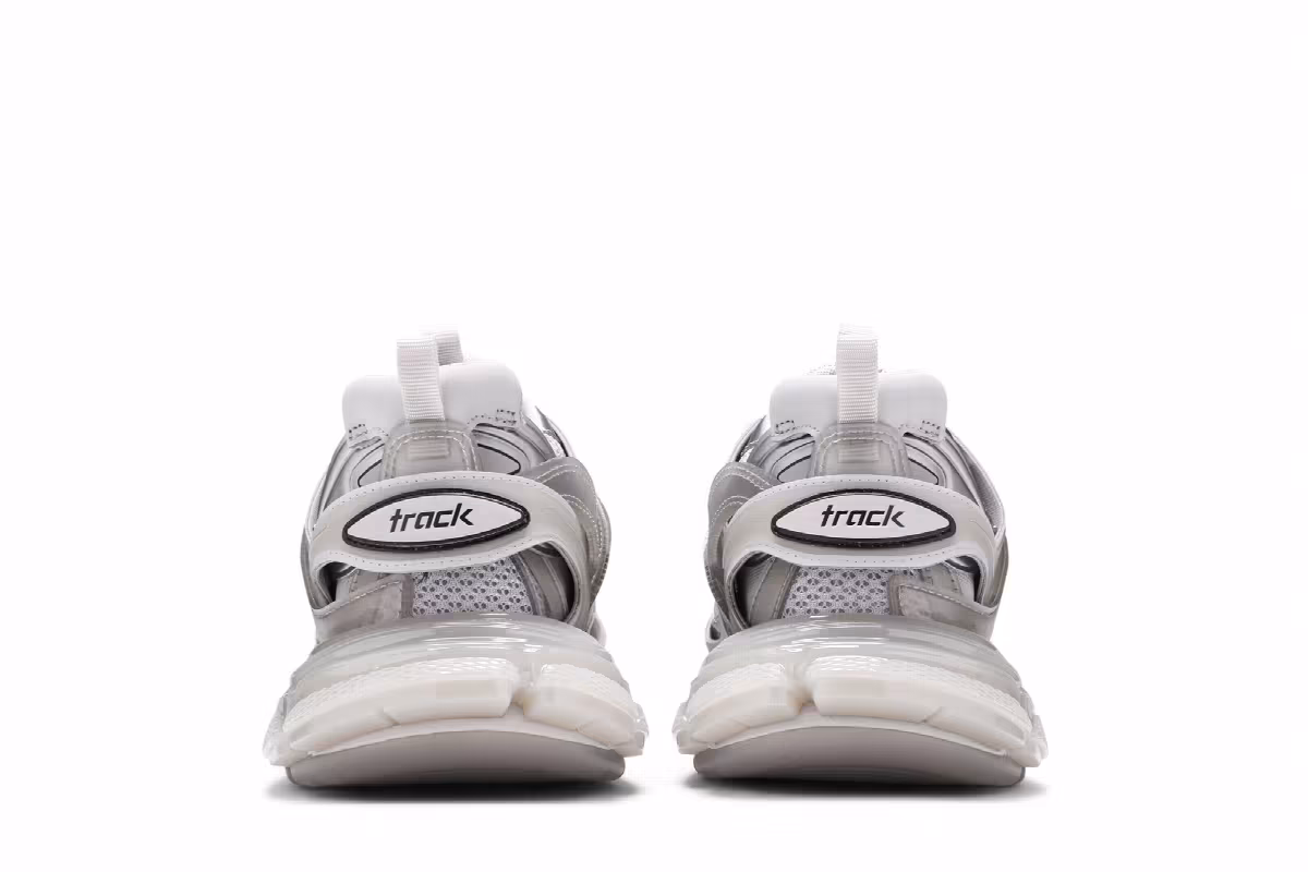 Balenciaga Track Sneaker Clear Sole - Light Grey, view 7