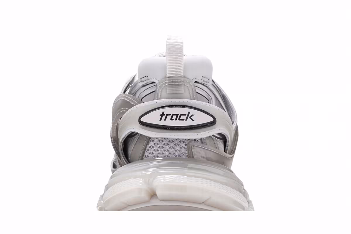 Balenciaga Track Sneaker Clear Sole - Light Grey, view 8