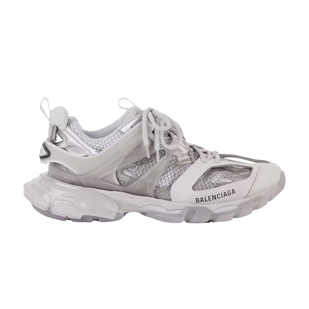 Balenciaga Women's Track Sneaker Clear Sole - Light Grey
