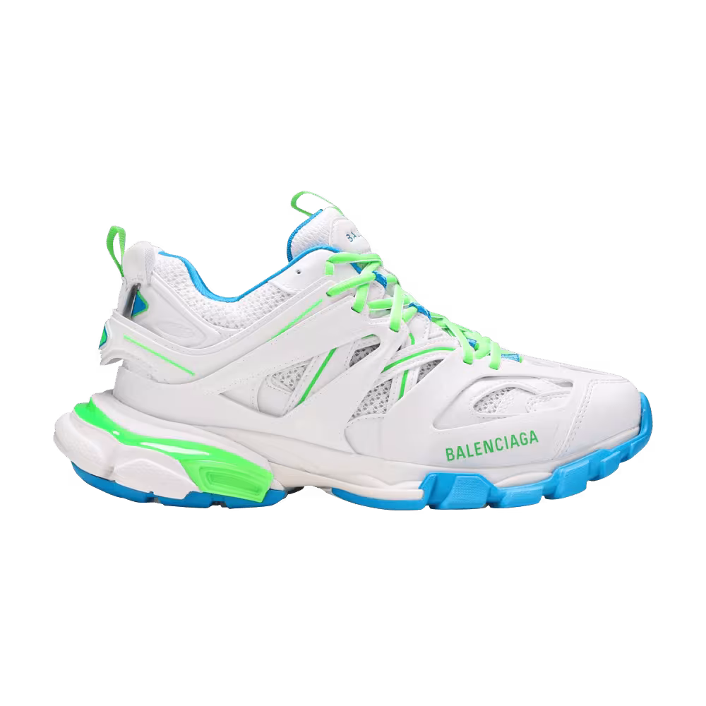 Balenciaga Women's Track Sneaker White Green