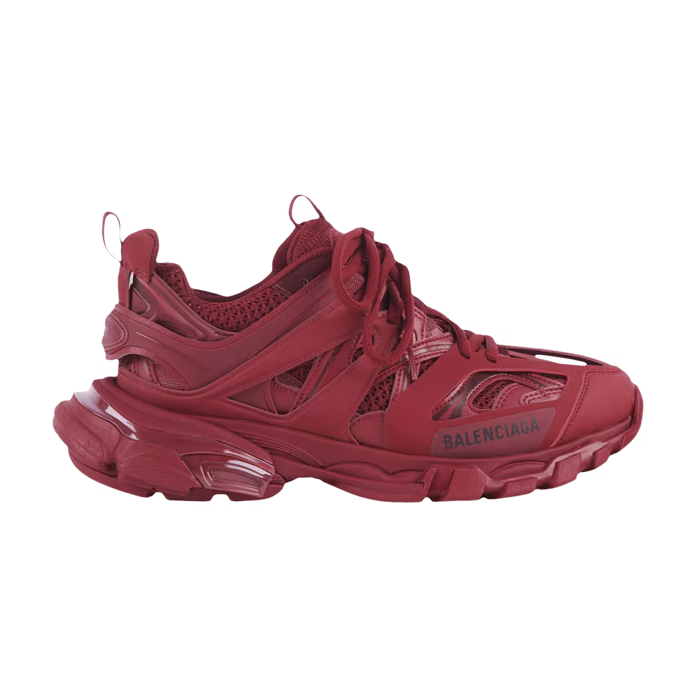 Balenciaga Women's Track Sneaker Burgundy