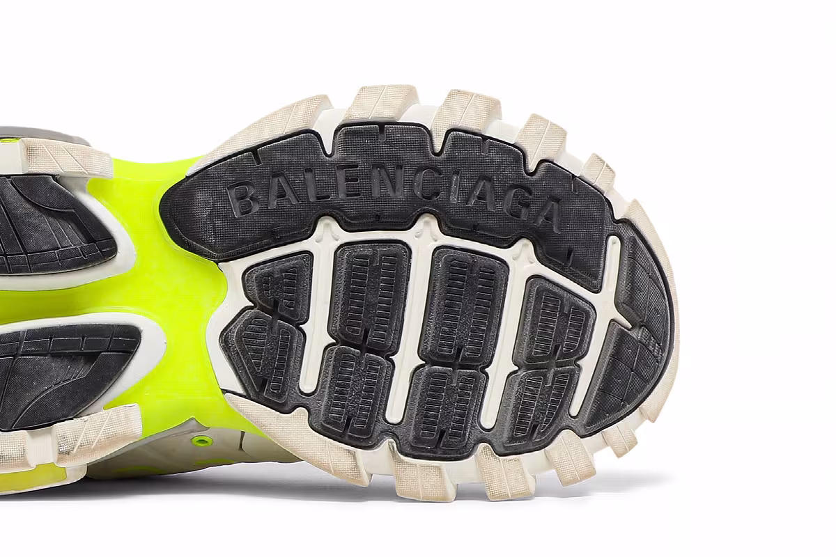 Balenciaga Track Sneaker White Fluo Yellow, view 6