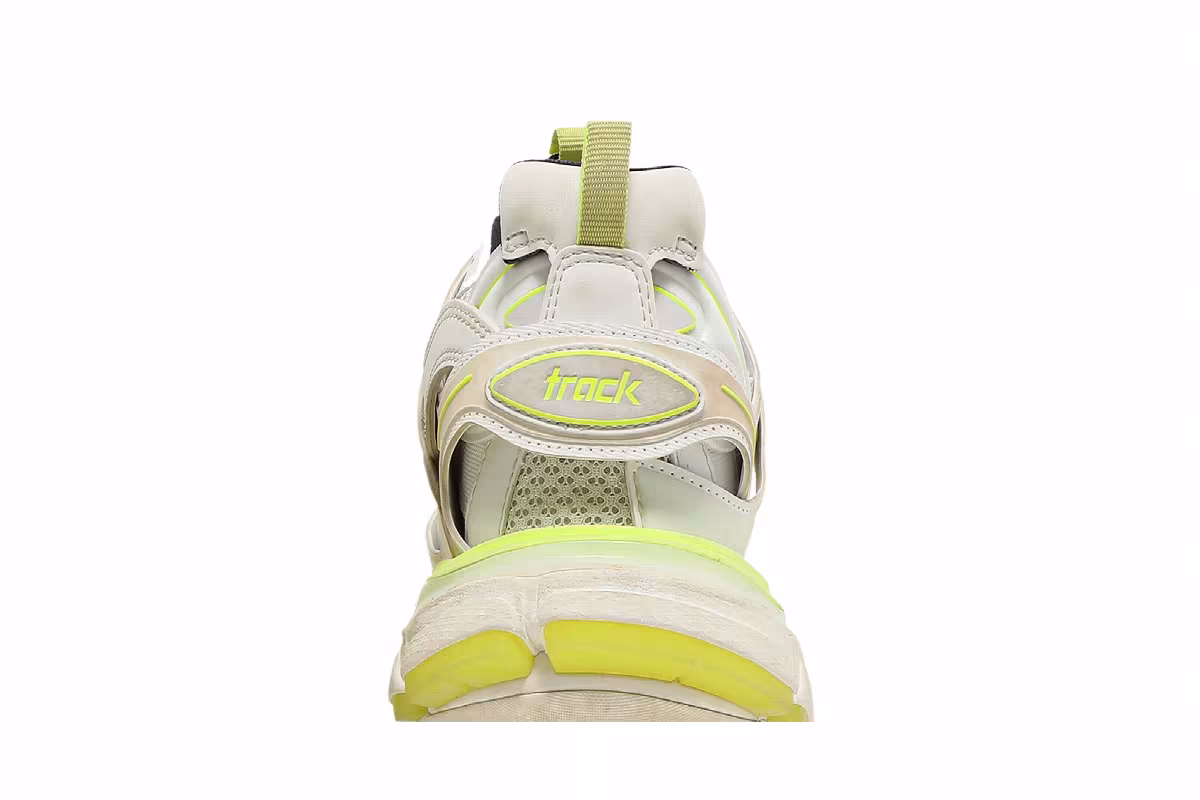 Balenciaga Track Sneaker White Fluo Yellow, view 8
