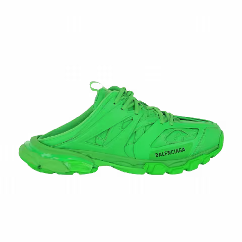 Balenciaga Lace-Up Track Mule 'Green Black'