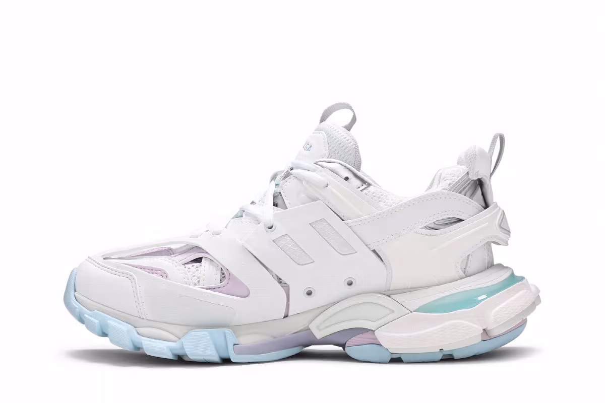 Balenciaga Women's Track Sneaker Pastel, view 4