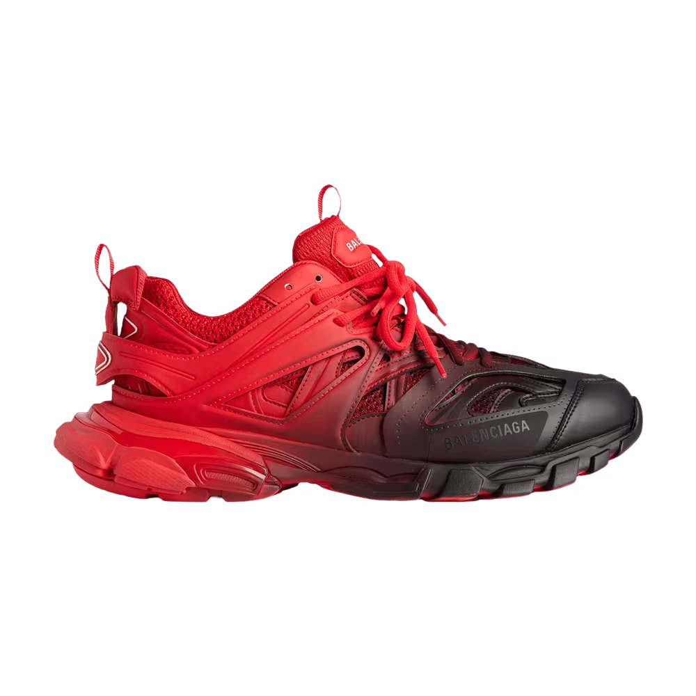 Balenciaga Track Gradient Sneaker Red Black