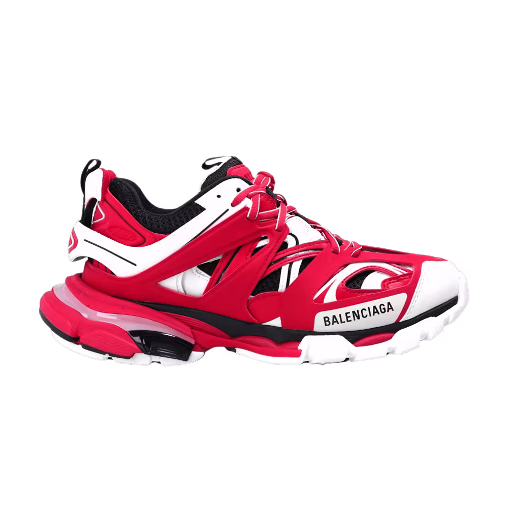 Balenciaga Women's Track Sneaker Fuchsia Red