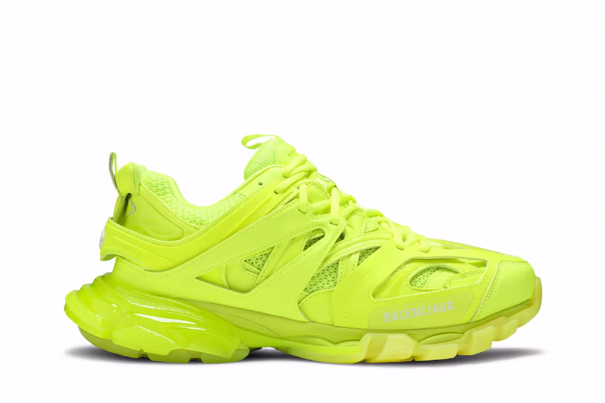 Balenciaga Track Sneaker Clear Sole - Fluo, view 2