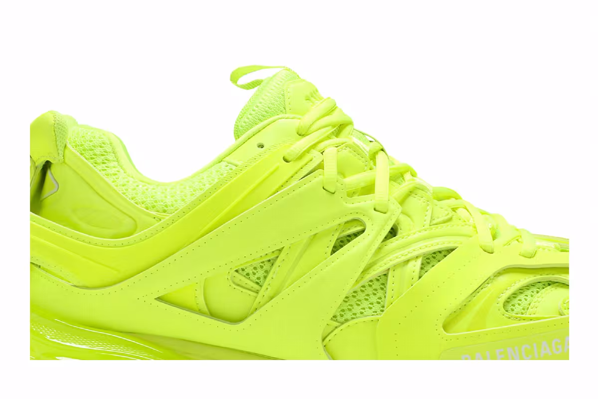 Balenciaga Track Sneaker Clear Sole - Fluo, view 3