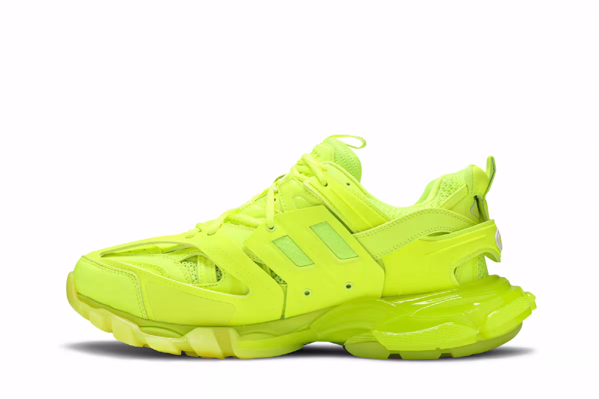 Balenciaga Track Sneaker Clear Sole - Fluo, view 4