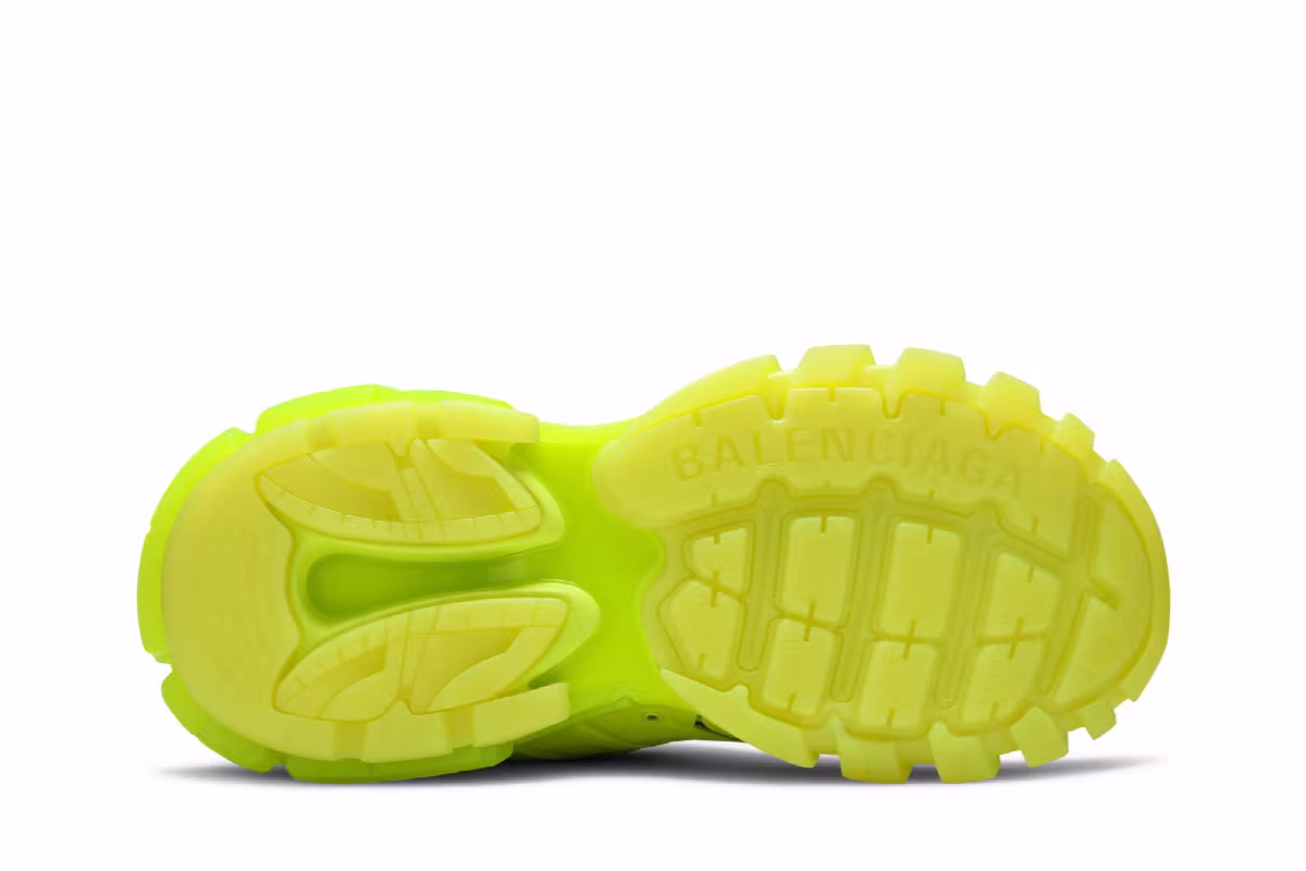Balenciaga Track Sneaker Clear Sole - Fluo, view 5