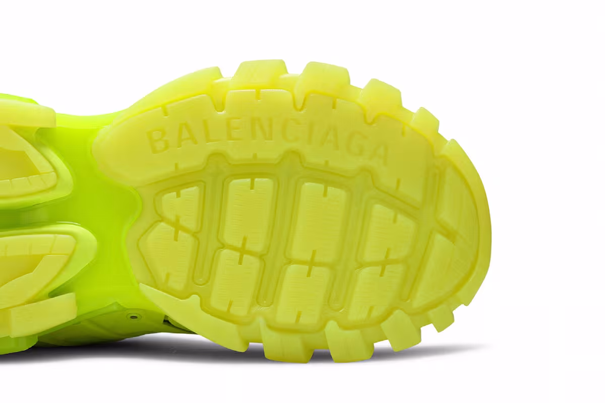 Balenciaga Track Sneaker Clear Sole - Fluo, view 6