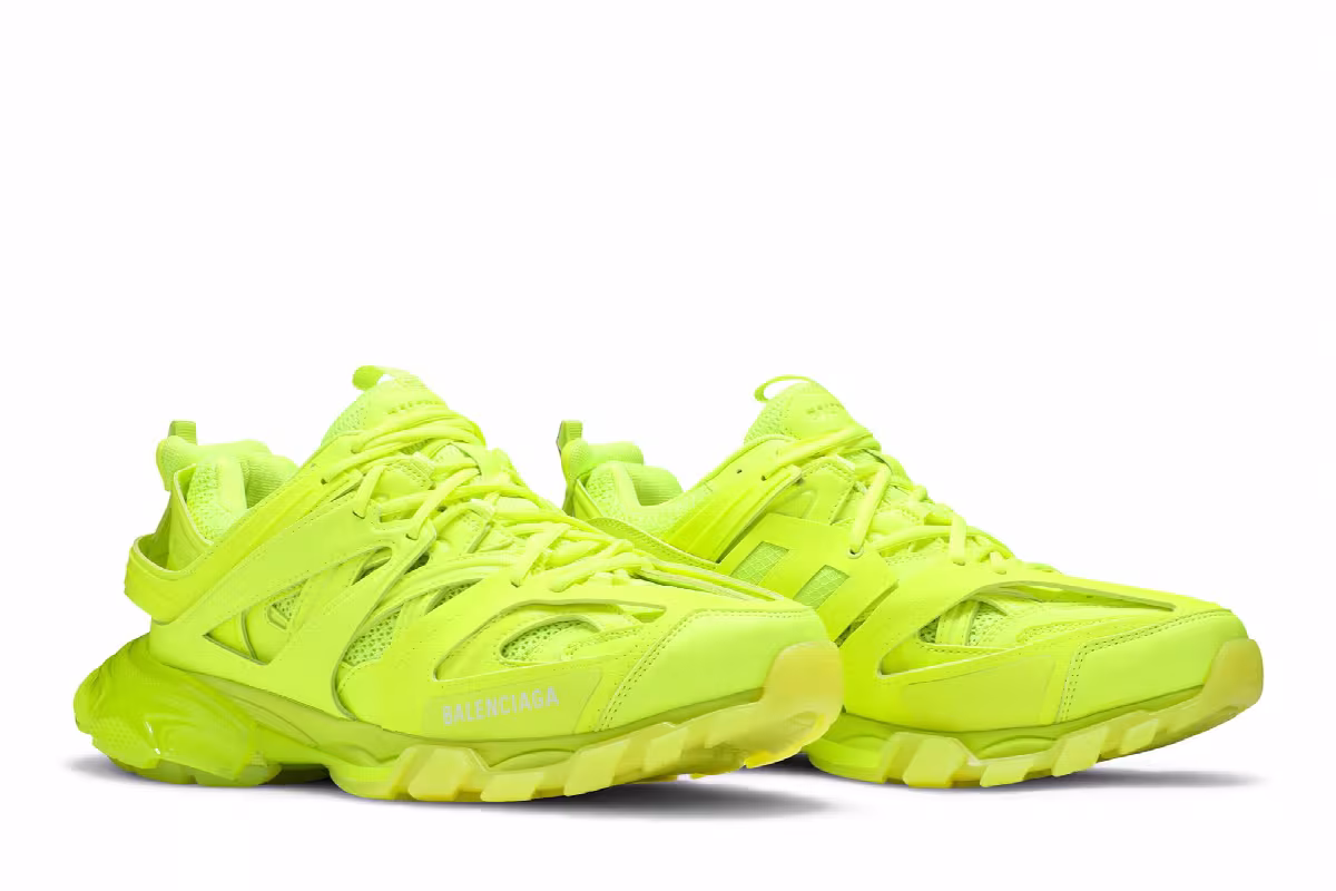 Balenciaga Track Sneaker Clear Sole - Fluo, view 9