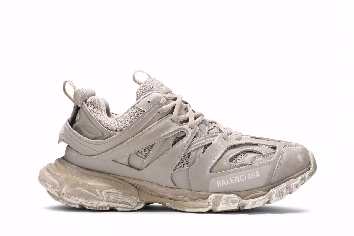 Balenciaga Track Sneaker Faded Beige, view 2