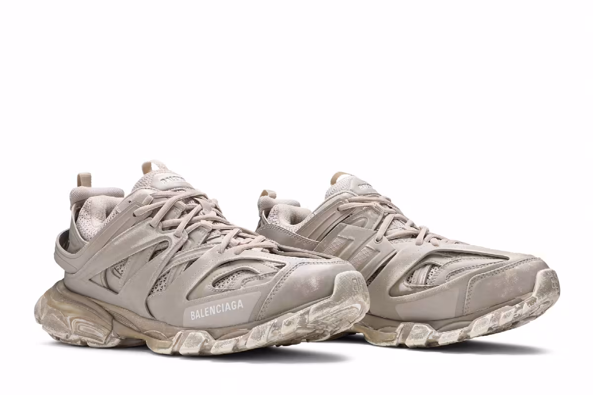 Balenciaga Track Sneaker Faded Beige, view 9