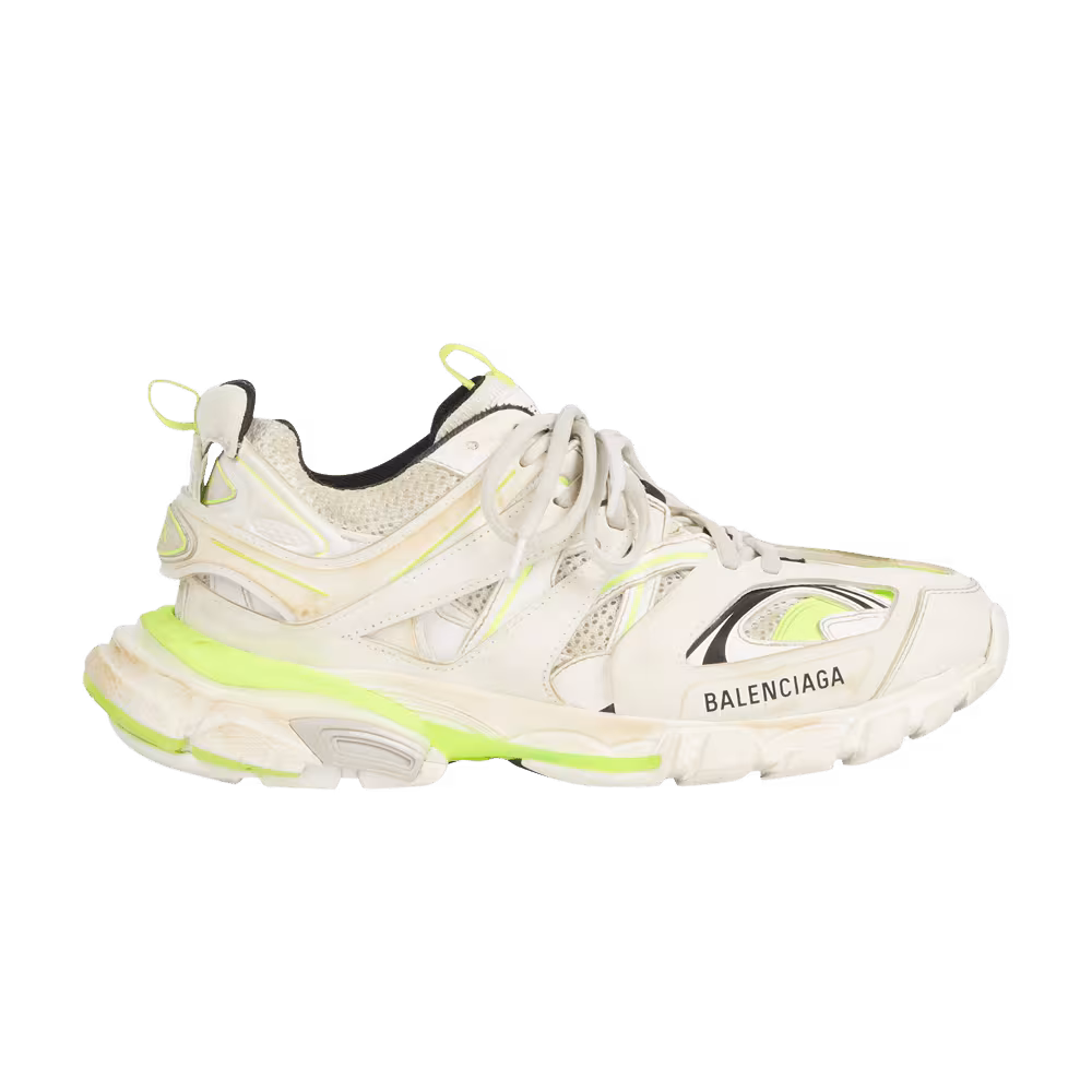 Balenciaga Women's Track Sneaker White Fluo Yellow