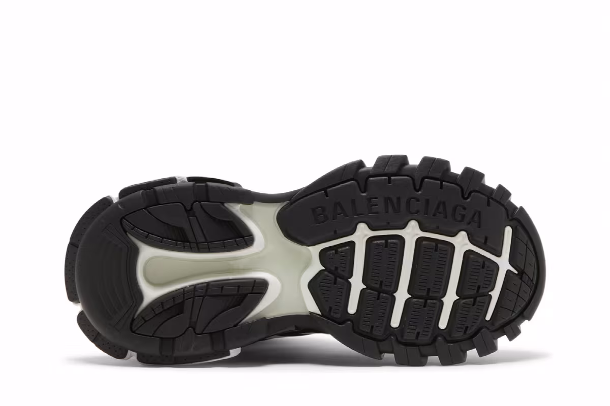 Balenciaga Track Hike Black White, view 5