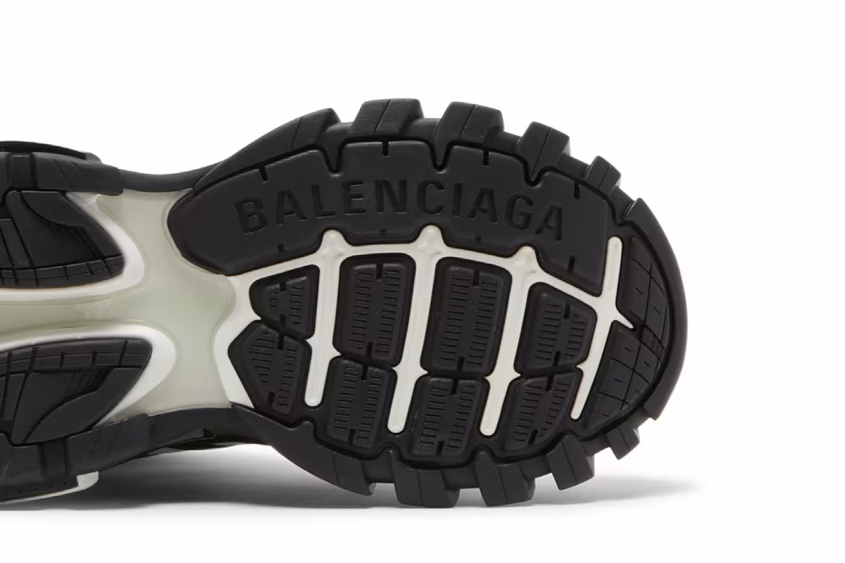 Balenciaga Track Hike Black White, view 6