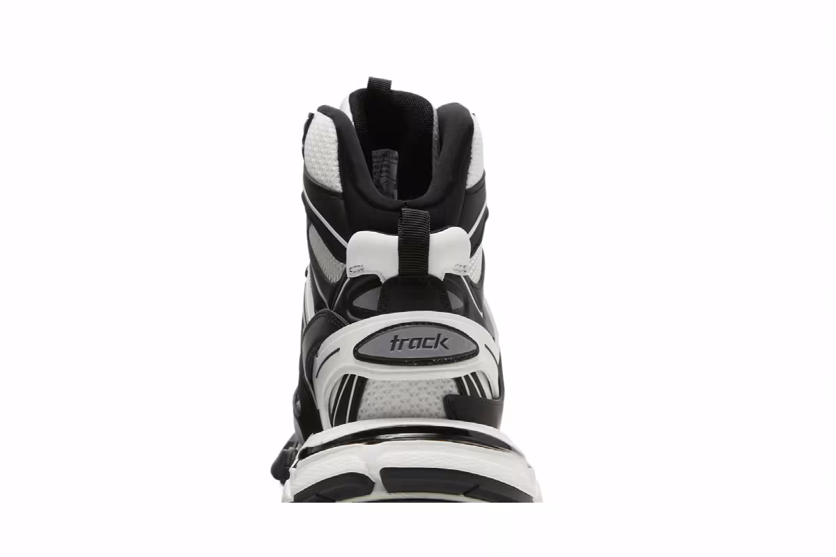 Balenciaga Track Hike Black White, view 8