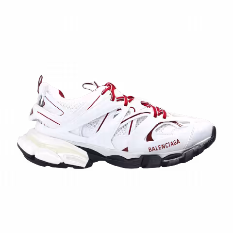 Balenciaga Wmns Track Sneaker 'White Red'