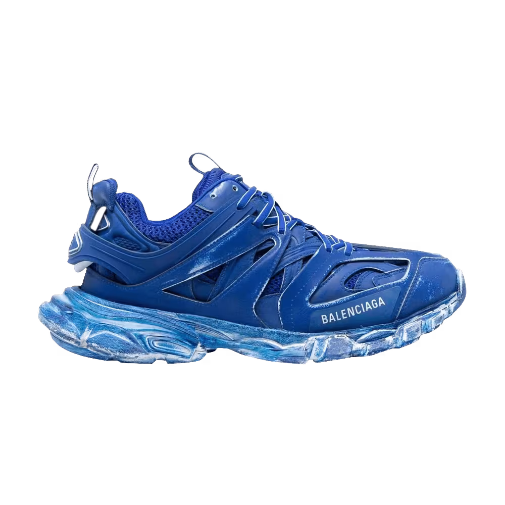 Balenciaga Women's Track Sneaker Faded Blue
