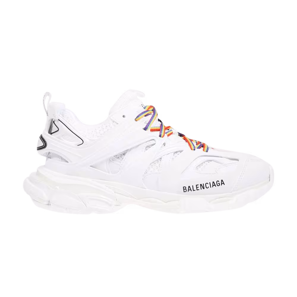 Balenciaga Women's Track Trainer White Multi