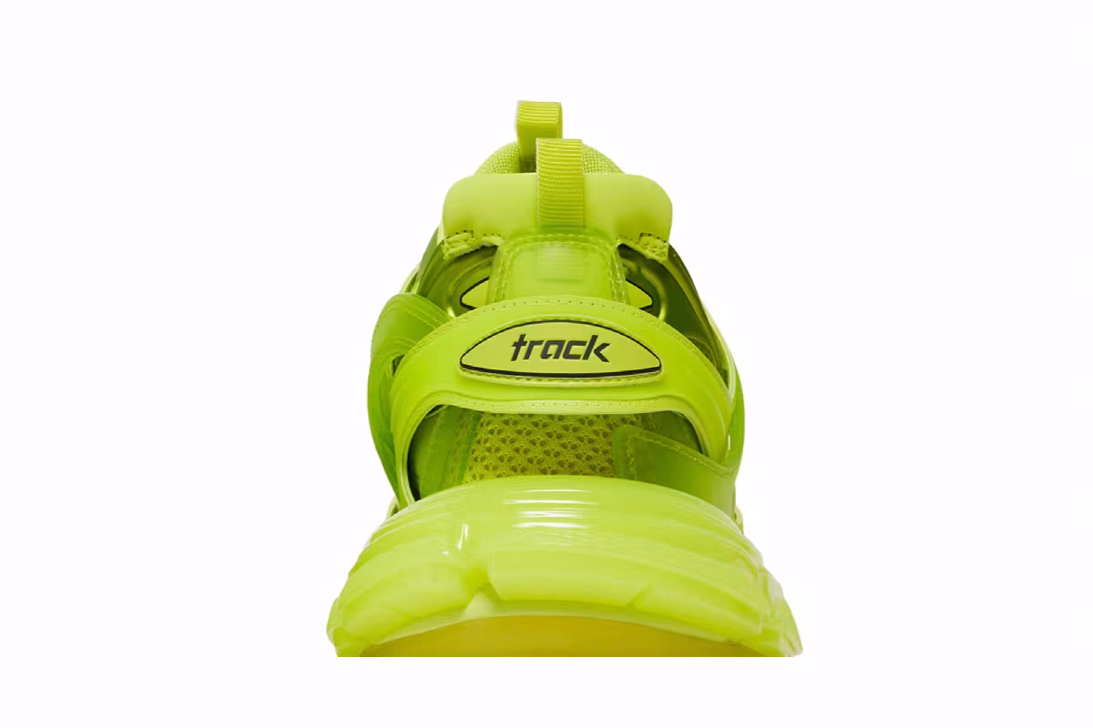 Balenciaga Track Sneaker Clear Sole - Yellow, view 8