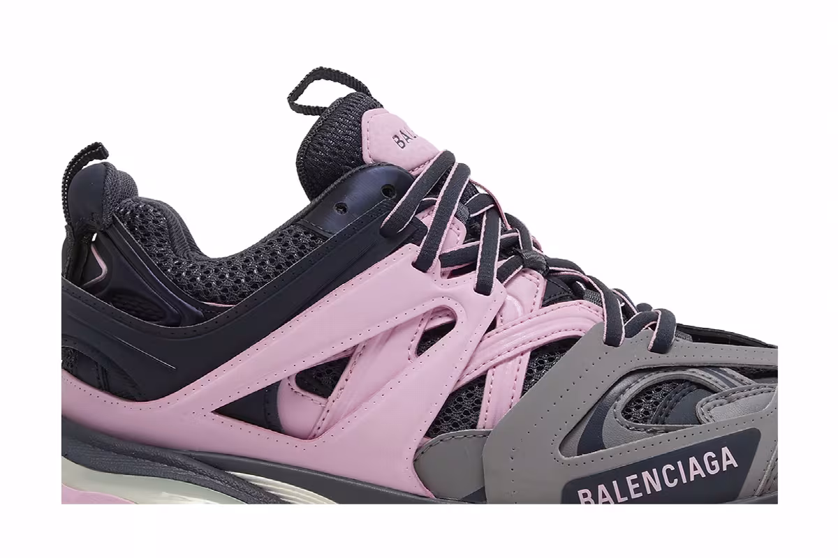 Balenciaga Women's Track Sneaker Pink, view 3