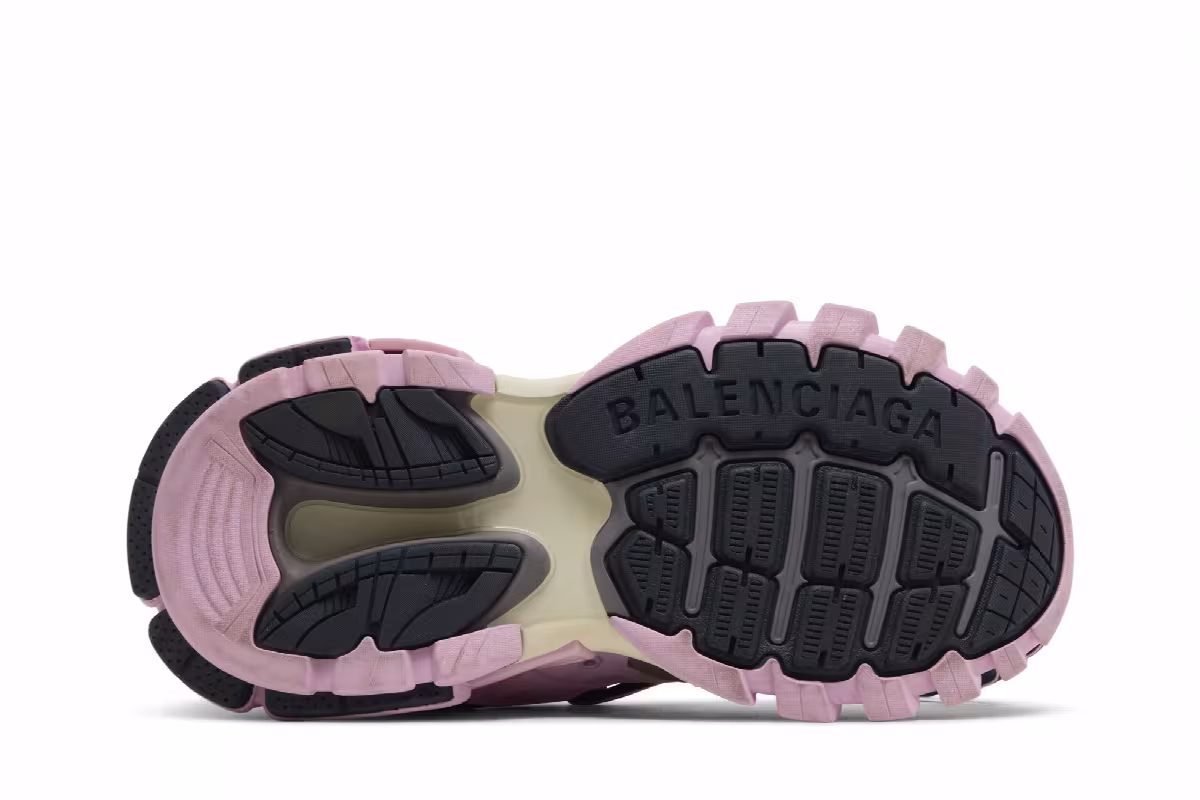 Balenciaga Women's Track Sneaker Pink, view 5