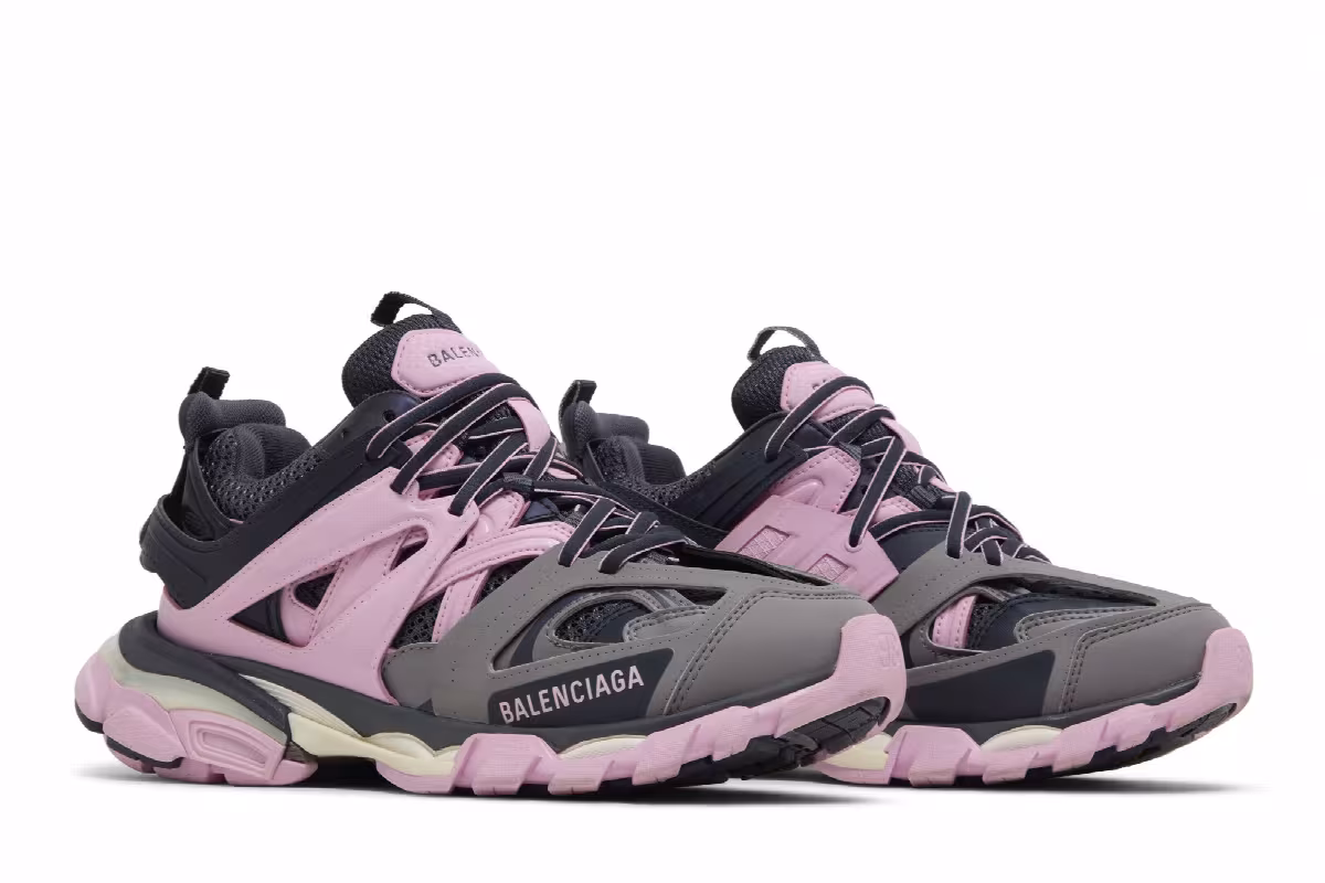 Balenciaga Women's Track Sneaker Pink, view 9