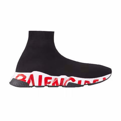 Balenciaga Speed Trainer 'Graffiti - Black Red'