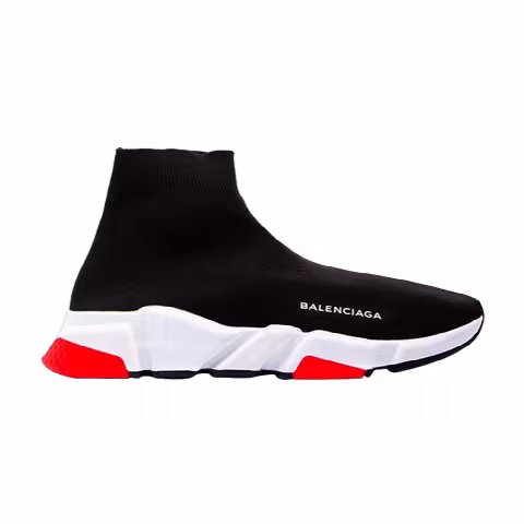 Balenciaga Wmns Valencia Speed Runner 'Black White Red'
