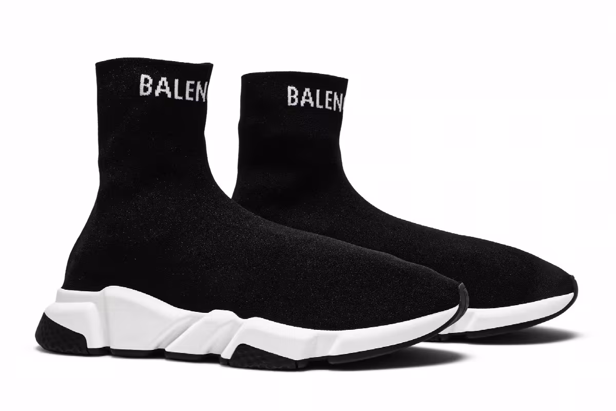 Balenciaga Speed Sneaker High Black 2019, view 9