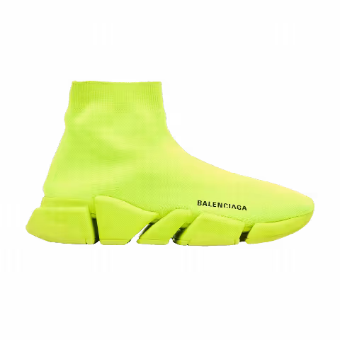 Balenciaga Speed 2 Trainer Knit 'Fluo Yellow'
