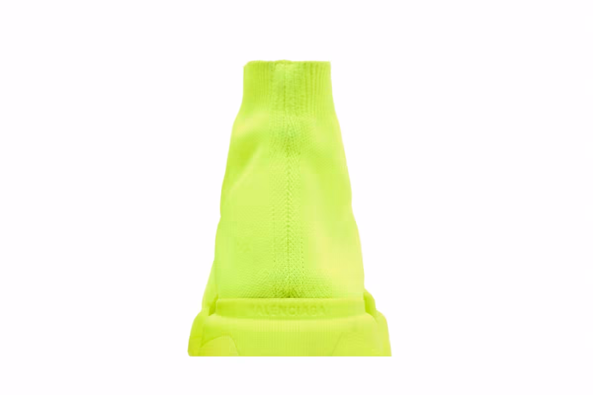 Balenciaga Speed 2 Trainer Knit Fluo Yellow, view 8