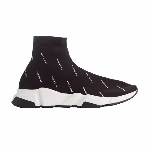 Balenciaga Speed Trainer Mid 'Logo Print'