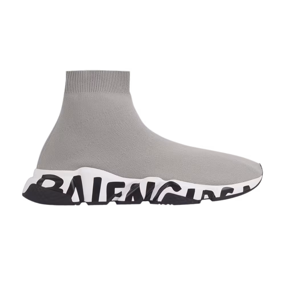 Balenciaga Speed Trainer Midsole Graffiti - Grey