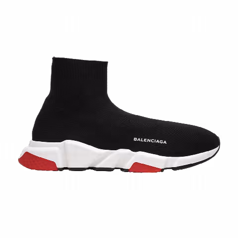 Balenciaga Speed Trainer Mid 'Black Red'