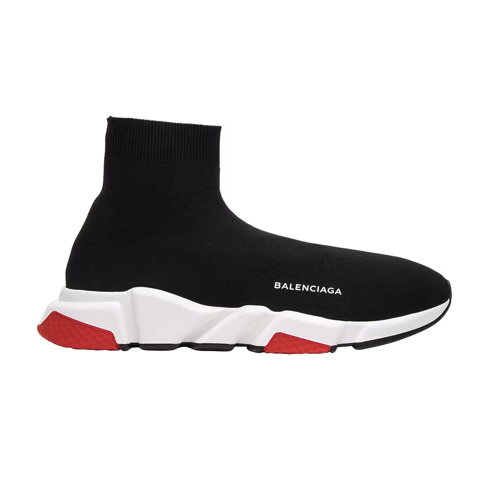 Balenciaga Speed Trainer Mid Black Red