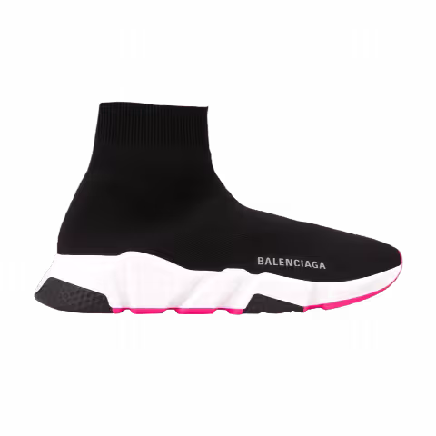 Balenciaga Wmns Speed Trainer 'Black Pink Sole'