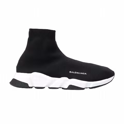 Balenciaga Speed Trainer Mid 'Black White' 2018