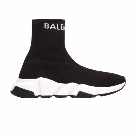 Balenciaga Wmns Speed Trainer High 'Black White' 2019