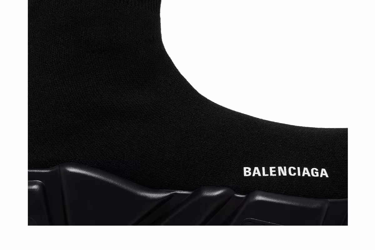 Balenciaga Speed Trainer Black 2019, view 3