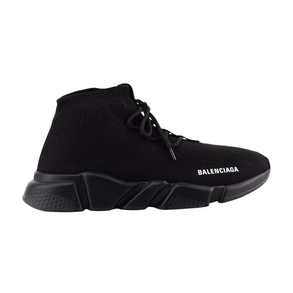 Balenciaga Speed Trainer Lace-Up Triple Black