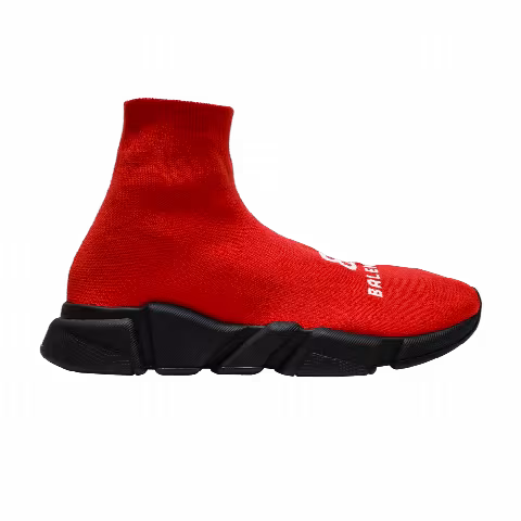 Balenciaga Recycled Speed Sneaker 'Red Black'