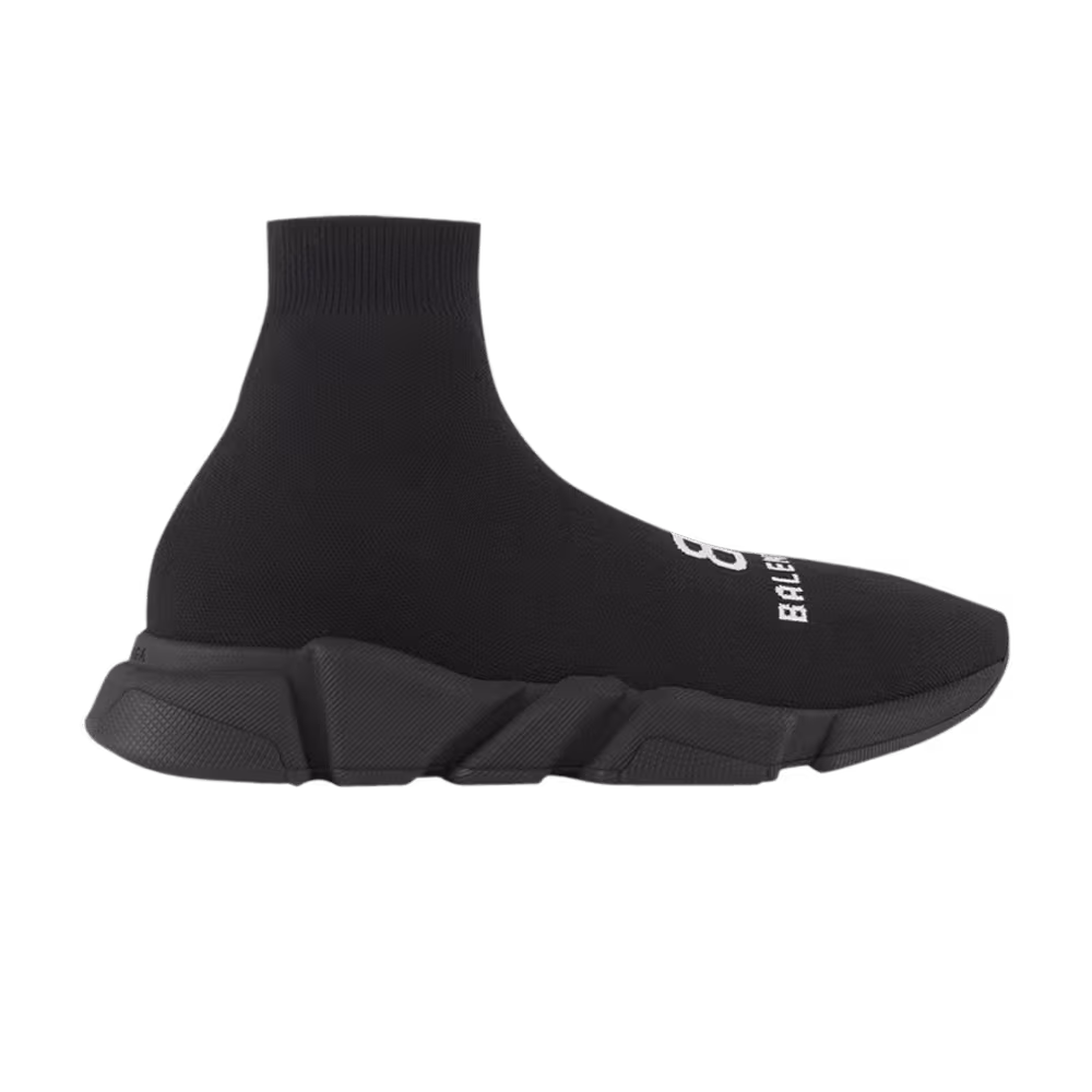 Balenciaga Recycled Speed Sneaker Knittted Black