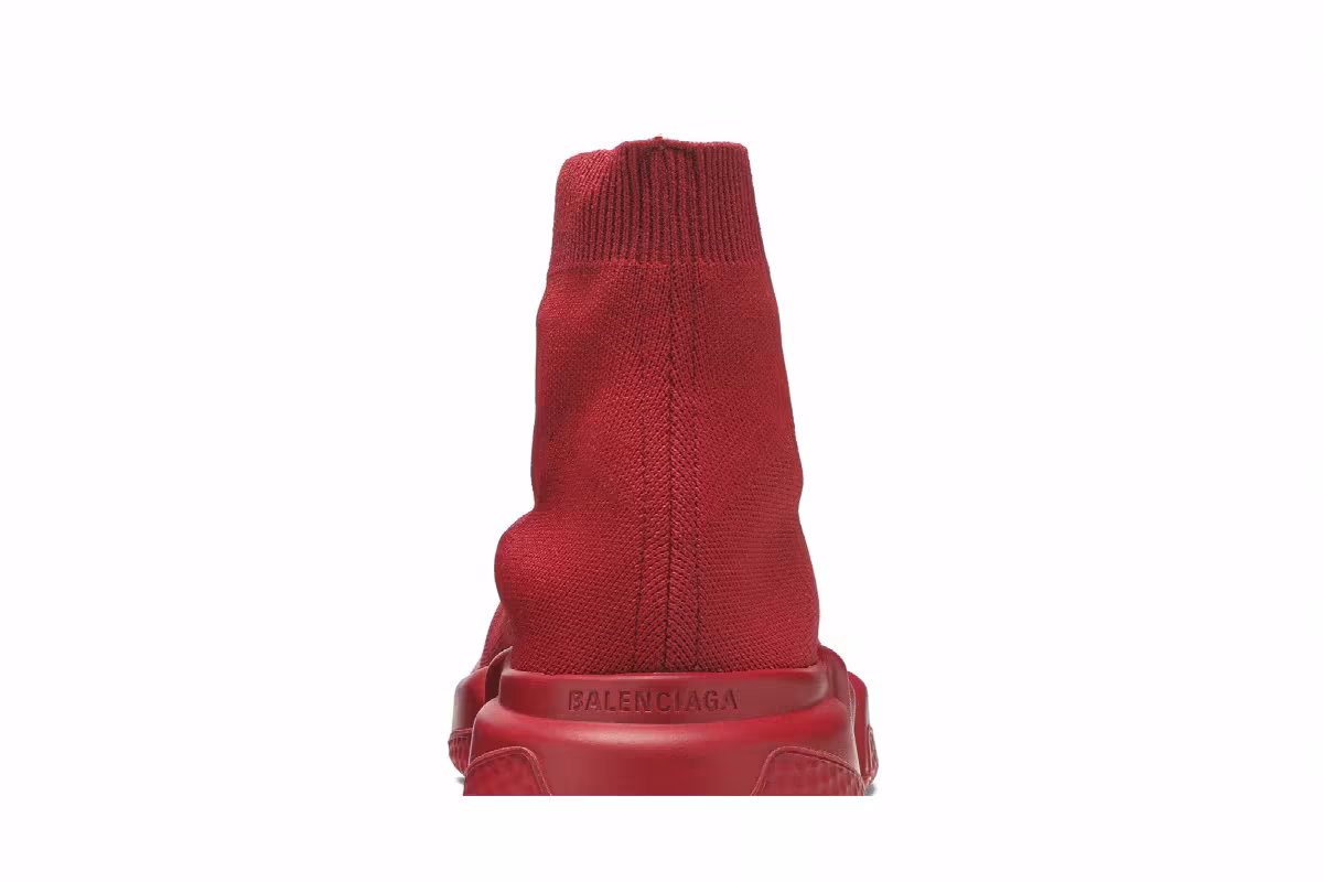 Balenciaga Speed Trainer Red 2019, view 8